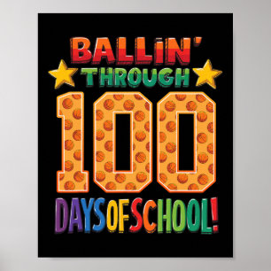 Poster Enfants Bysketll Fans Boys Llin’ Jusqu'À 100 Jours