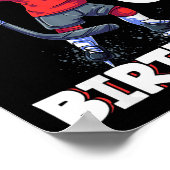 Poster Enfants C'est mon 6e anniversaire 6 ans Bi de hock (Coin)