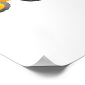 Poster Enfants construction mignonne Anniversaire (Coin)