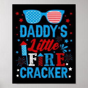 Poster Enfants Daddle Petit Pétard Fête de l'Indépendance
