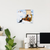 Poster Enfants d'Afrique et d'Amérique (Bureau à domicile)