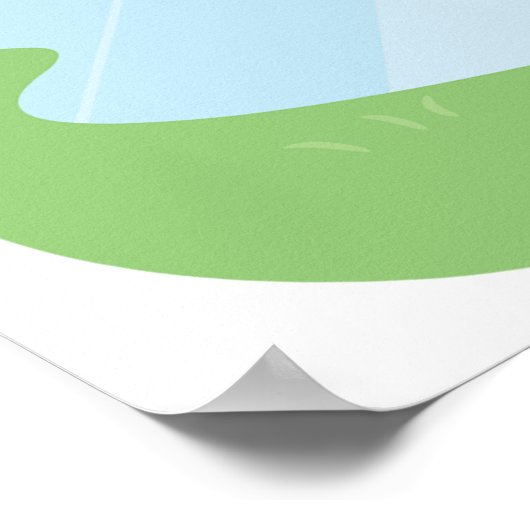 Poster Enfants Dans La Pluie (Coin)