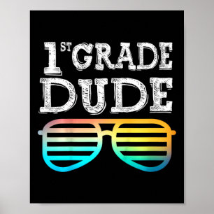 Poster Enfants de 1ère année Dué de première année Retour