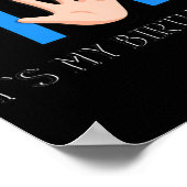 Poster Enfants de 5 ans - Cool 5 ans Anniversaire de enfa (Coin)