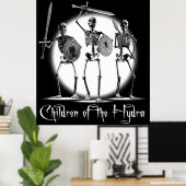 Poster Enfants de l'hydre (Bureau à domicile)