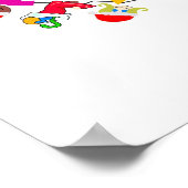 Poster Enfants de Noël dans le monde (Coin)