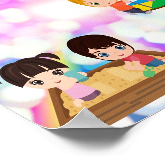 POSTER ENFANTS DE PLAYTIME (Coin)