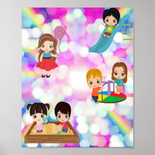 POSTER ENFANTS DE PLAYTIME