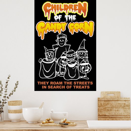 Poster Enfants du Corn Candy (Cuisine)