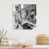 Poster Enfants du delta du Mississippi (Cuisine)