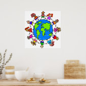 Poster Enfants du monde (Cuisine)