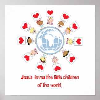 Poster Enfants du monde