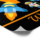 Poster Enfants Espace Milkyway (Coin)