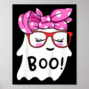 Poster Enfants Filles Toddler Joyeux Fantôme D'Halloween