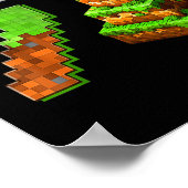 Poster Enfants Garçon Son 7ème Anniversaire Jeu de Bro Pi (Coin)