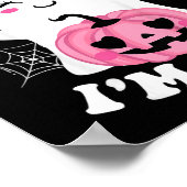 Poster Enfants Ghost Boo Je suis deux ans 2e anniversaire (Coin)