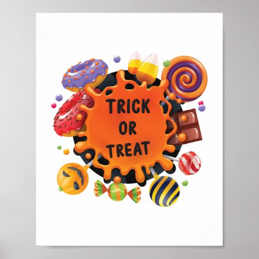 Poster enfants halloween (Devant)