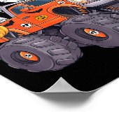 Poster Enfants Halloween Skeleton équitation Monster Cami (Coin)