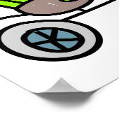 Poster Enfants handicapés (Coin)