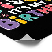 Poster Enfants Hi Five Son Anniversaire 5e fête d'anniver (Coin)