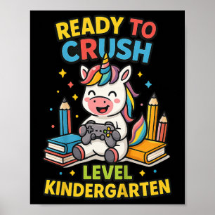 Poster Enfants Je suis prêt à écraser le jardin d'enfants