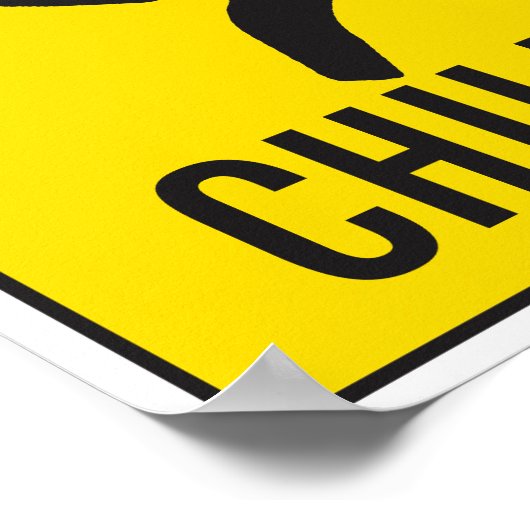 POSTER ENFANTS LENTS (Coin)