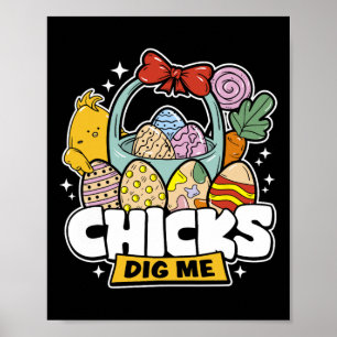 Poster Enfants Me Creuser Pâques Enfants Garçons Hommes J