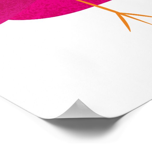 Poster Enfants mignonette birdy (Coin)