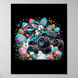 Poster Enfants Mignonnes Chemises Pâques Pour Garçons Lap
