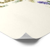 Poster Enfants mignons abc alphabet lettres pépinière Déc (Coin)