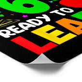 Poster Enfants Mon Premier Jour De Première Année 6 Ans P (Coin)