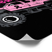 Poster Enfants Monster Camion Dinosaure Crush Cancer du s (Coin)