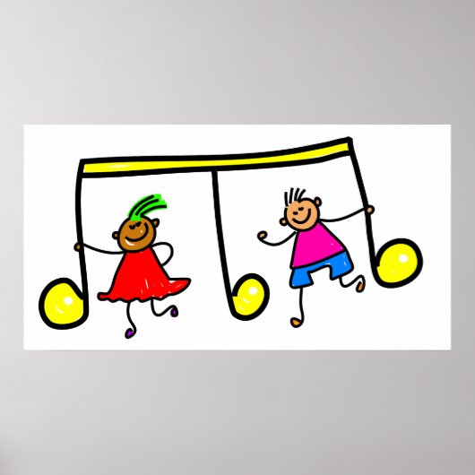 Poster Enfants musicaux (Devant)