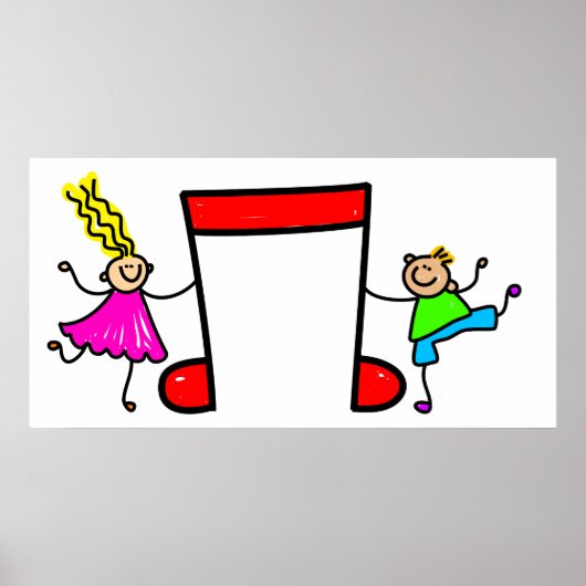 Poster Enfants musicaux (Devant)