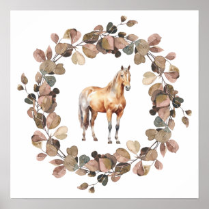 Poster Enfants Nursery Photo Imprimer Cheval Whimsical We