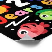 Poster Enfants O-fish-ally 2 ans (Coin)