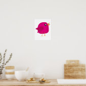 Poster Enfants oiseau mignon (Cuisine)