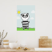 Poster Enfants Panda (Cuisine)
