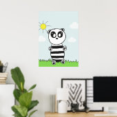 Poster Enfants Panda (Bureau à domicile)