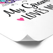 Poster Enfants Pop It 3e anniversaire filles 3 ans Fidget (Coin)