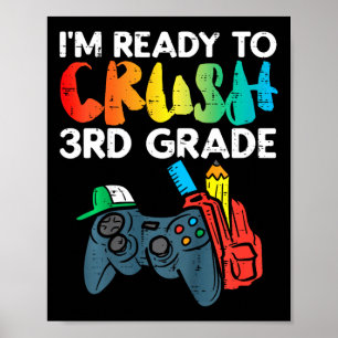 Poster Enfants Prêts À Écraser 3E Classe 3E Gamme Vidéo W