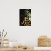 Poster Enfants rêvant de jouets (Cuisine)