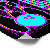 Poster Enfants Rollin In 5 Bowling Bowler 5e Anniversaire (Coin)