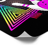 Poster Enfants Rollin Into 4 Bowling Anniversaire fête 4e (Coin)