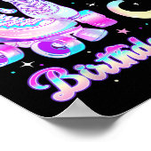 Poster Enfants Roulant Dans 5 Roller Patinage 5e Annivers (Coin)