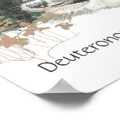 Poster Enfants Salle Écriture, Dieu t'aime Famille Wolf (Coin)