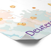 Poster Enfants Salle Écriture Dieu vous aime Wolf animal (Coin)