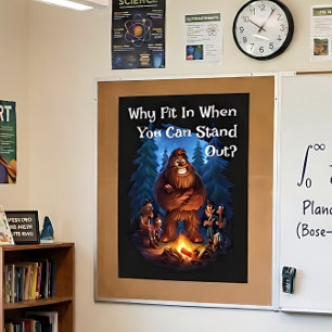 Poster Enfants Sasquatch qui sortent du lot