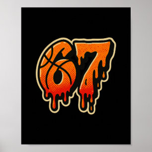 Poster Enfants slang Gen Alpha 67 Sketll crème glacée gou