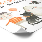 Poster Enfants Spotacular Halloween fête d'anniversaire B (Coin)